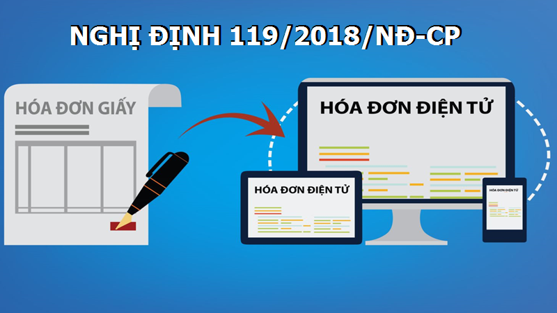 Nghị định 119/2018/NĐ-CP về hóa đơn điện tử